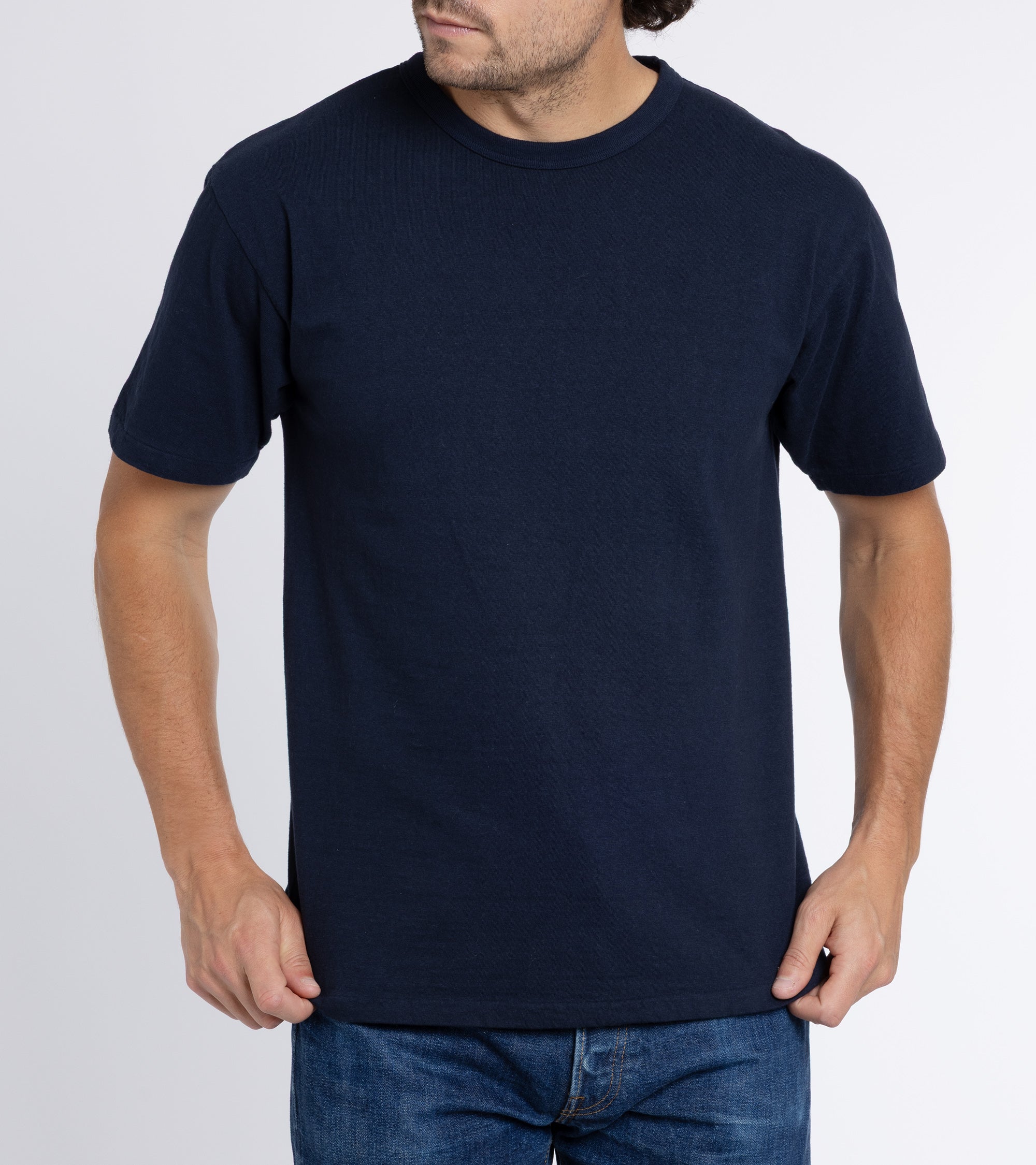 Sunray Sportswear Haleiwa Short Sleeve Cotton T-Shirt: Dark Navy