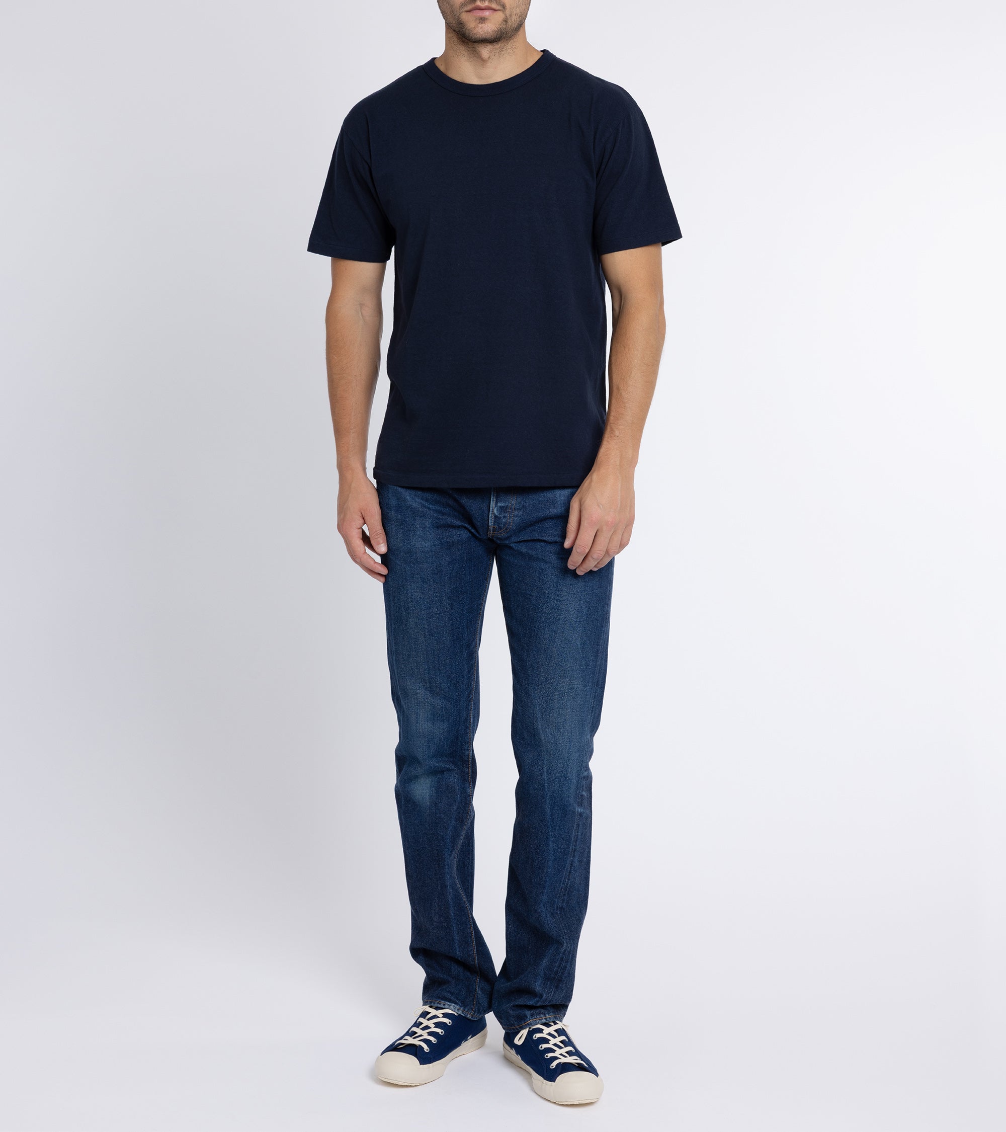 Sunray Sportswear Haleiwa Short Sleeve Cotton T-Shirt: Dark Navy