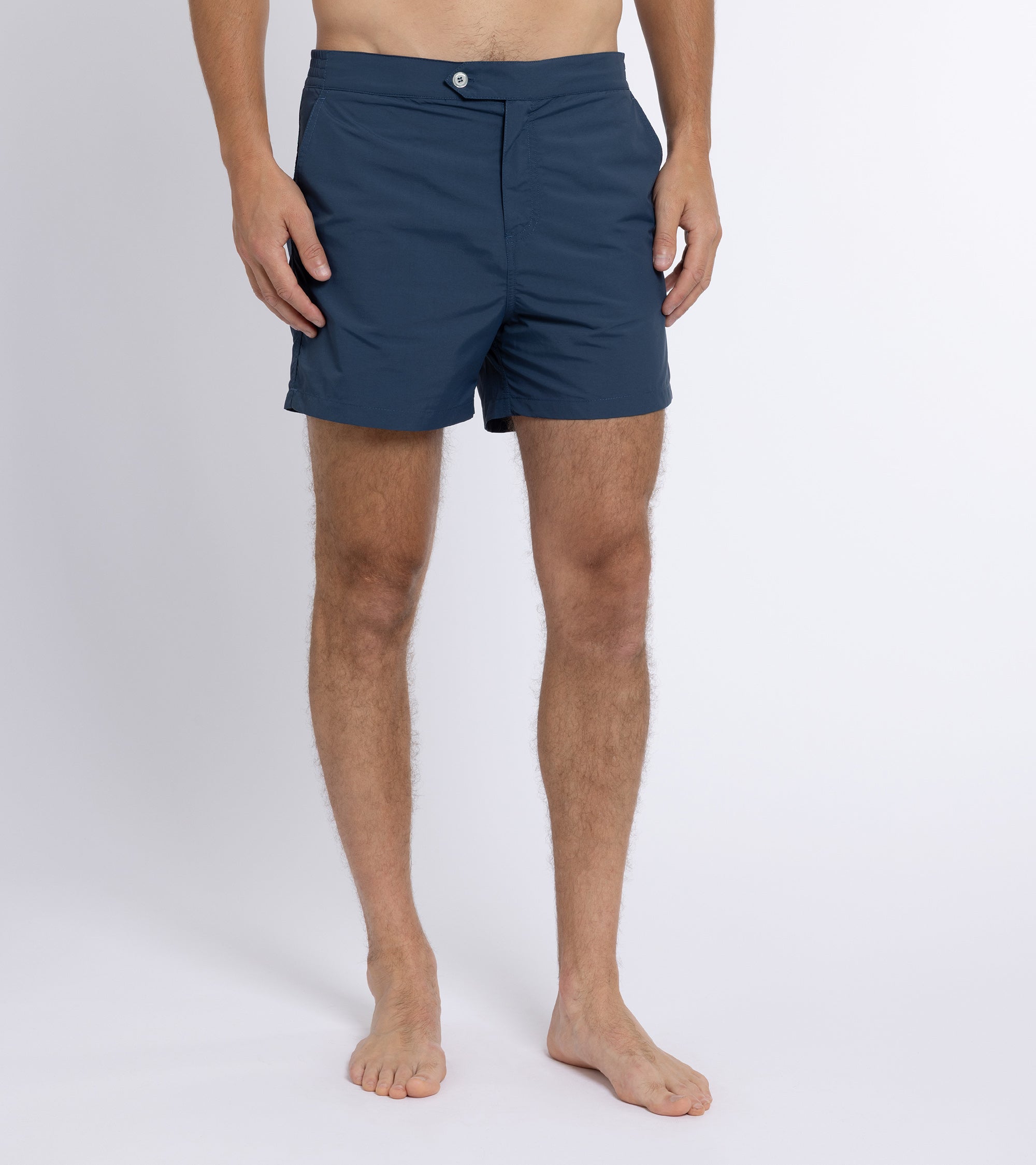 Trunk Foley Swim Shorts: Navy