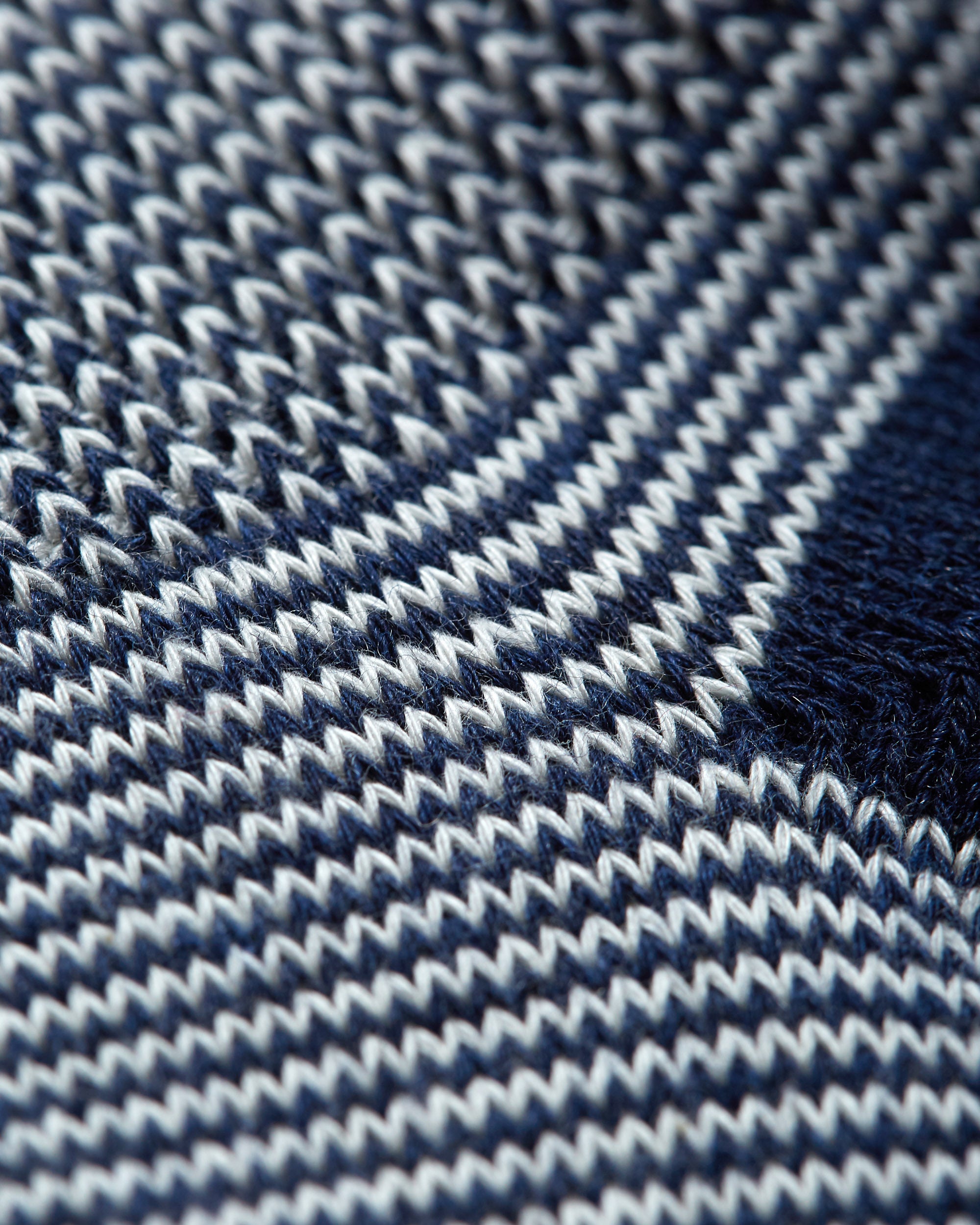 Anonymous Ism 3-Pack American Rib Crew Socks: Navy/White