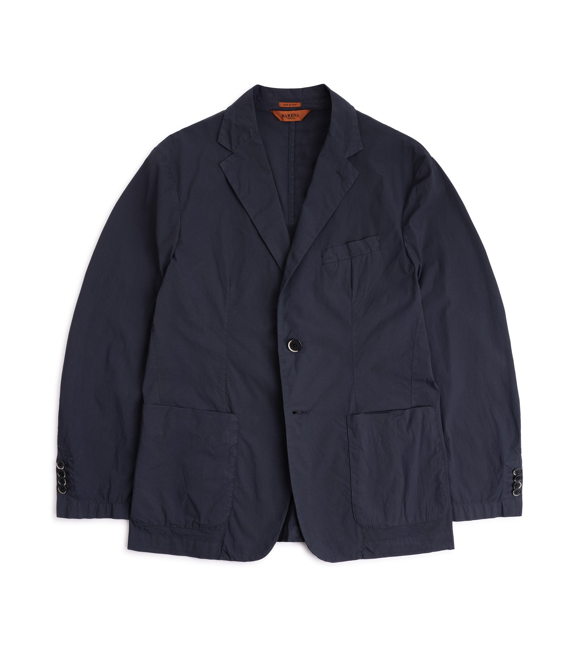 Barena Borgo Pavion Cotton Jacket: Navy