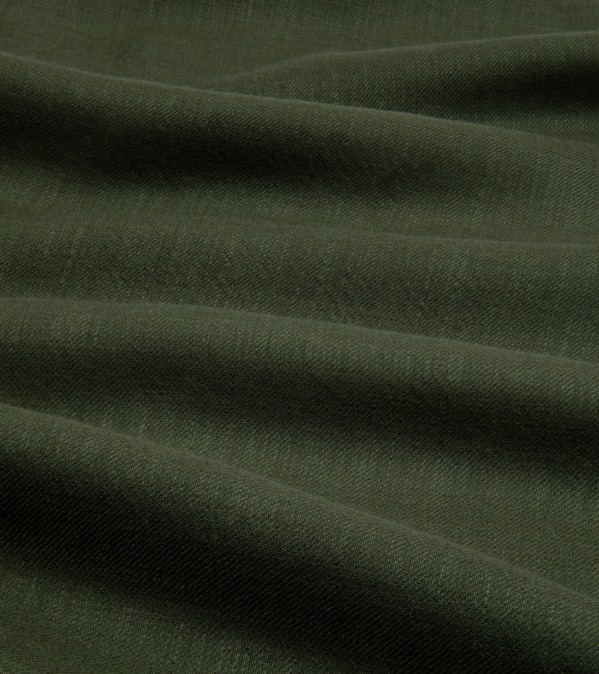 Begg x Co Wispy Solid Cashmere Scarf: Army Green