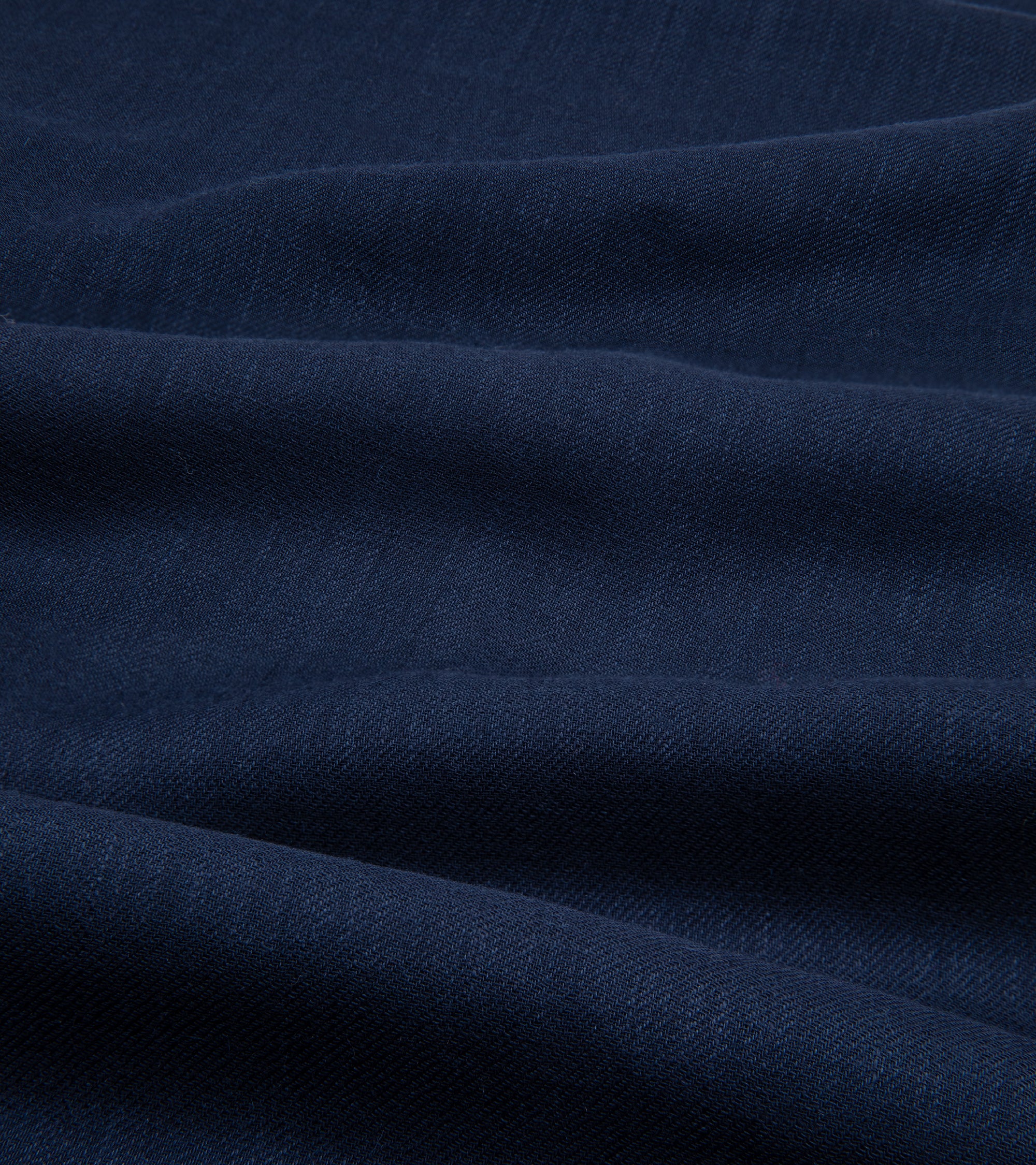 Begg x Co Wispy Solid Cashmere Scarf: Navy