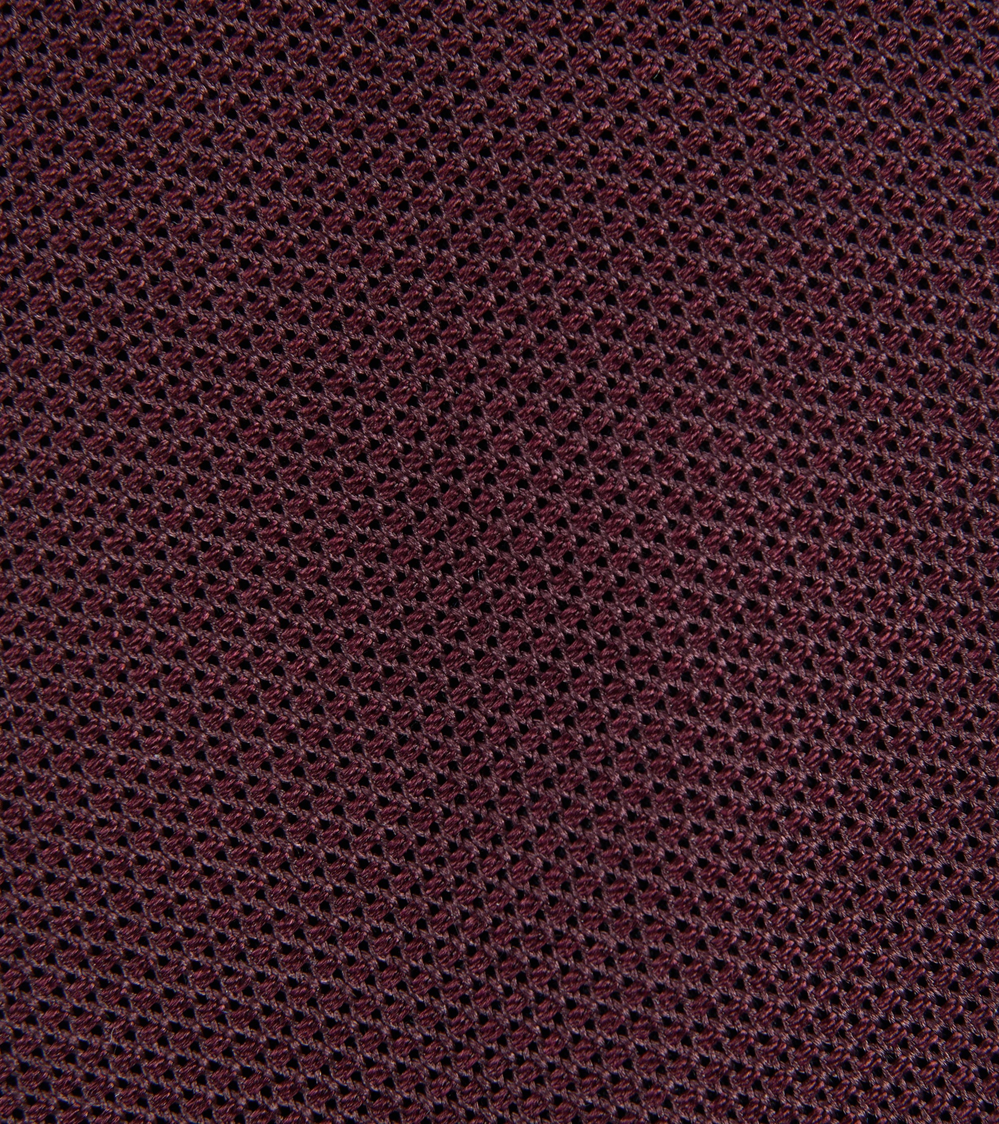 Bigi Fine Silk Grenadine Tie: Burgundy