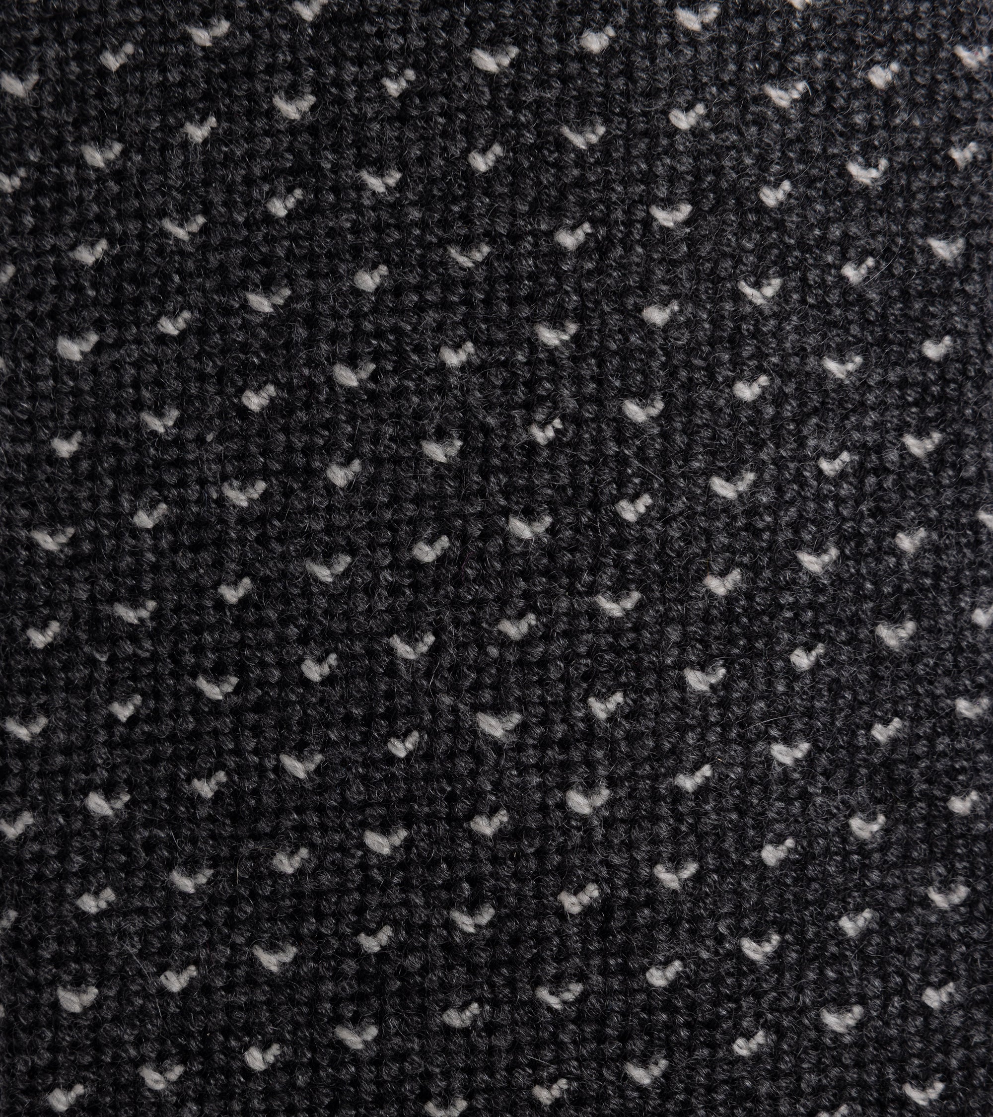 Bigi for Trunk Cashmere Chevron Tie: Grey