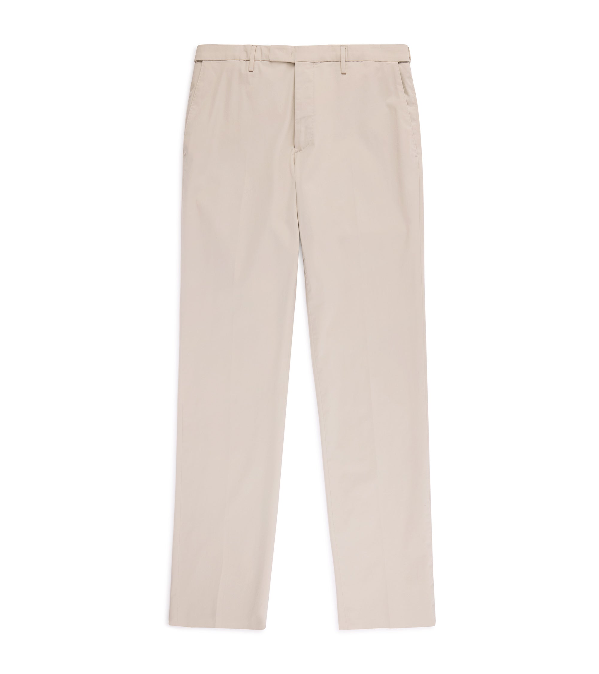 Boglioli Cotton Stretch Travel Suit Trousers: Putty