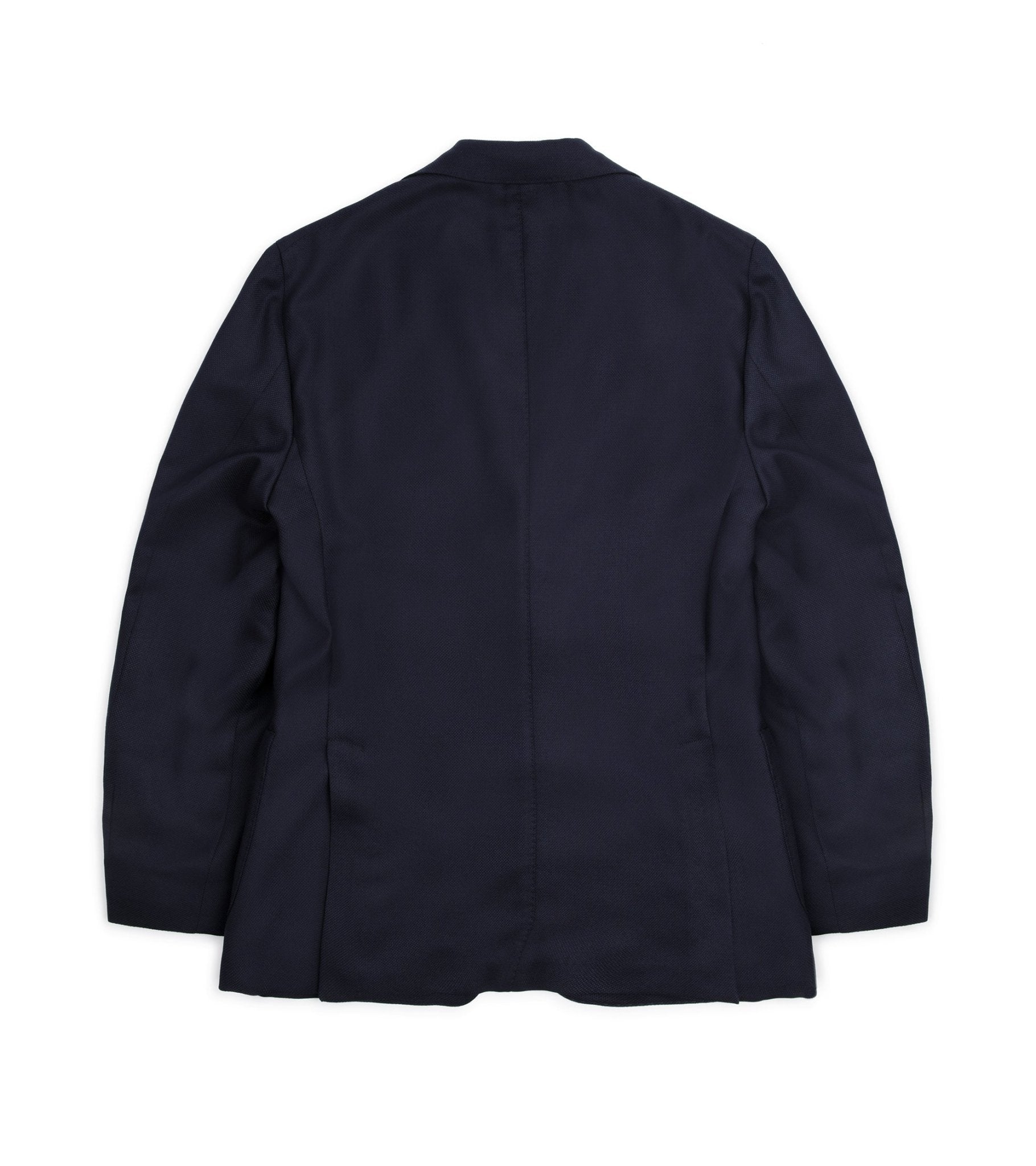 Boglioli for Trunk Wool Hopsack K Jacket: Navy - Trunk Clothiers
