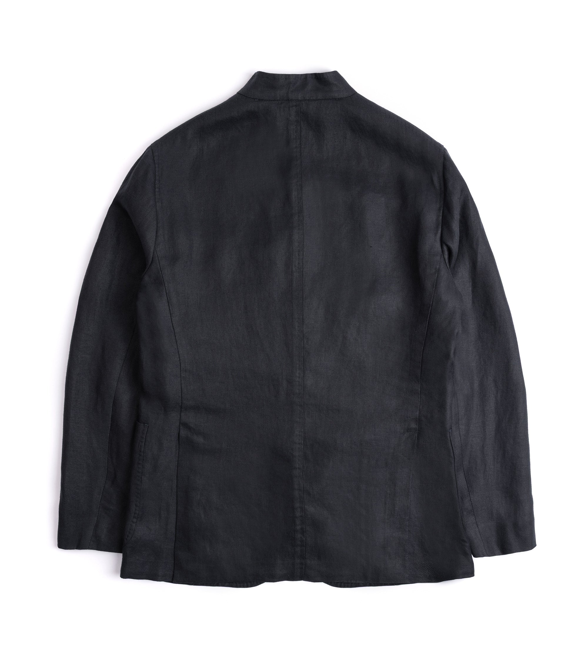 Boglioli Washed Irish Linen Gassman Jacket: Navy