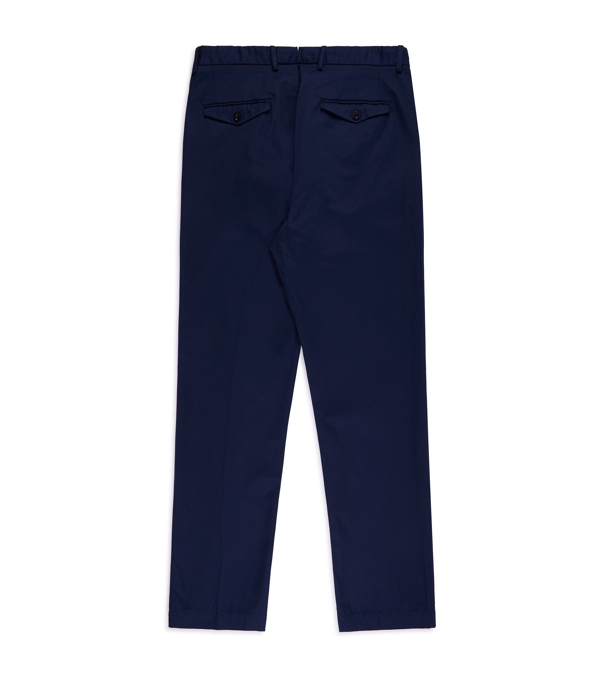 East Harbour Surplus Martin Pleated Cotton Gabardine Chino Trousers: Blue