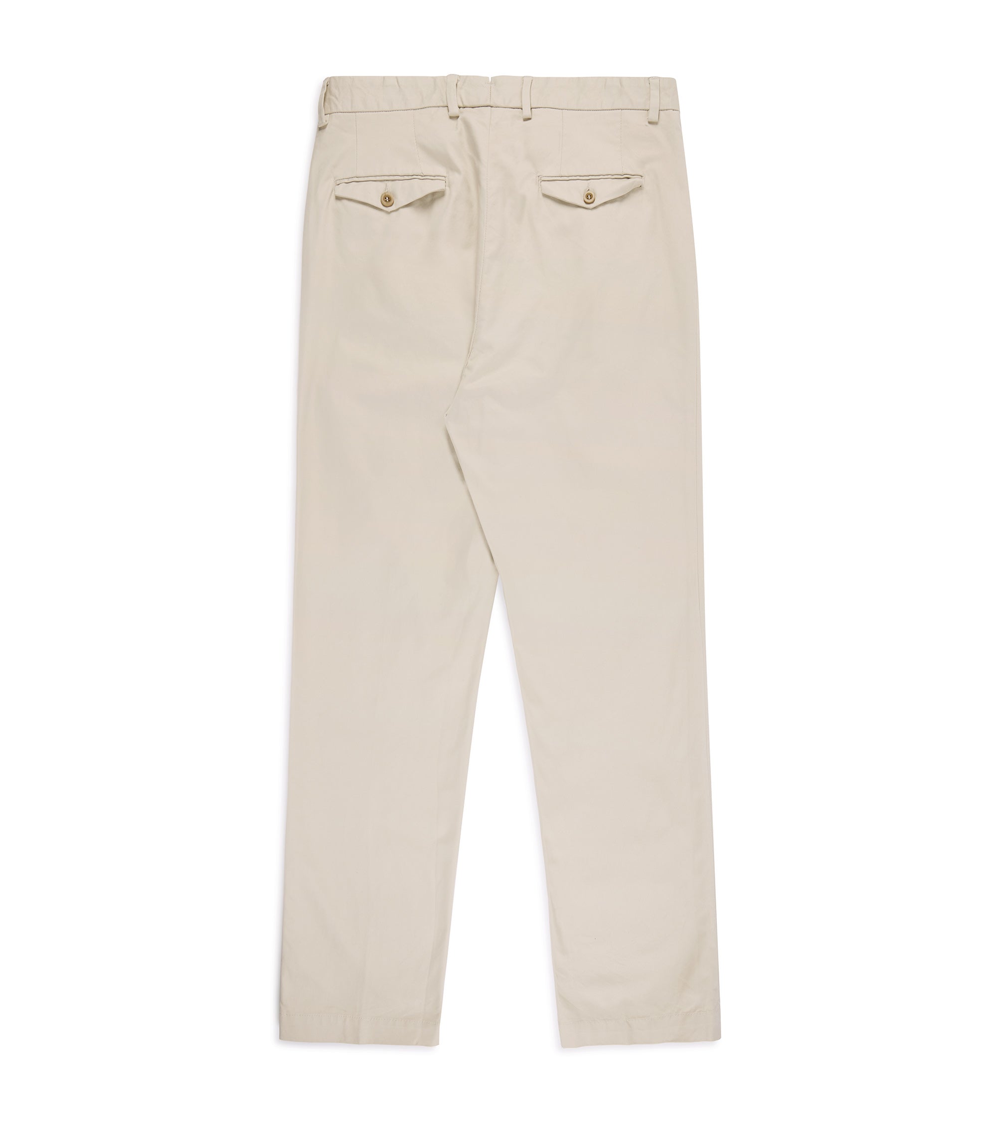East Harbour Surplus Martin Pleated Cotton Gabardine Chino Trousers: Sand