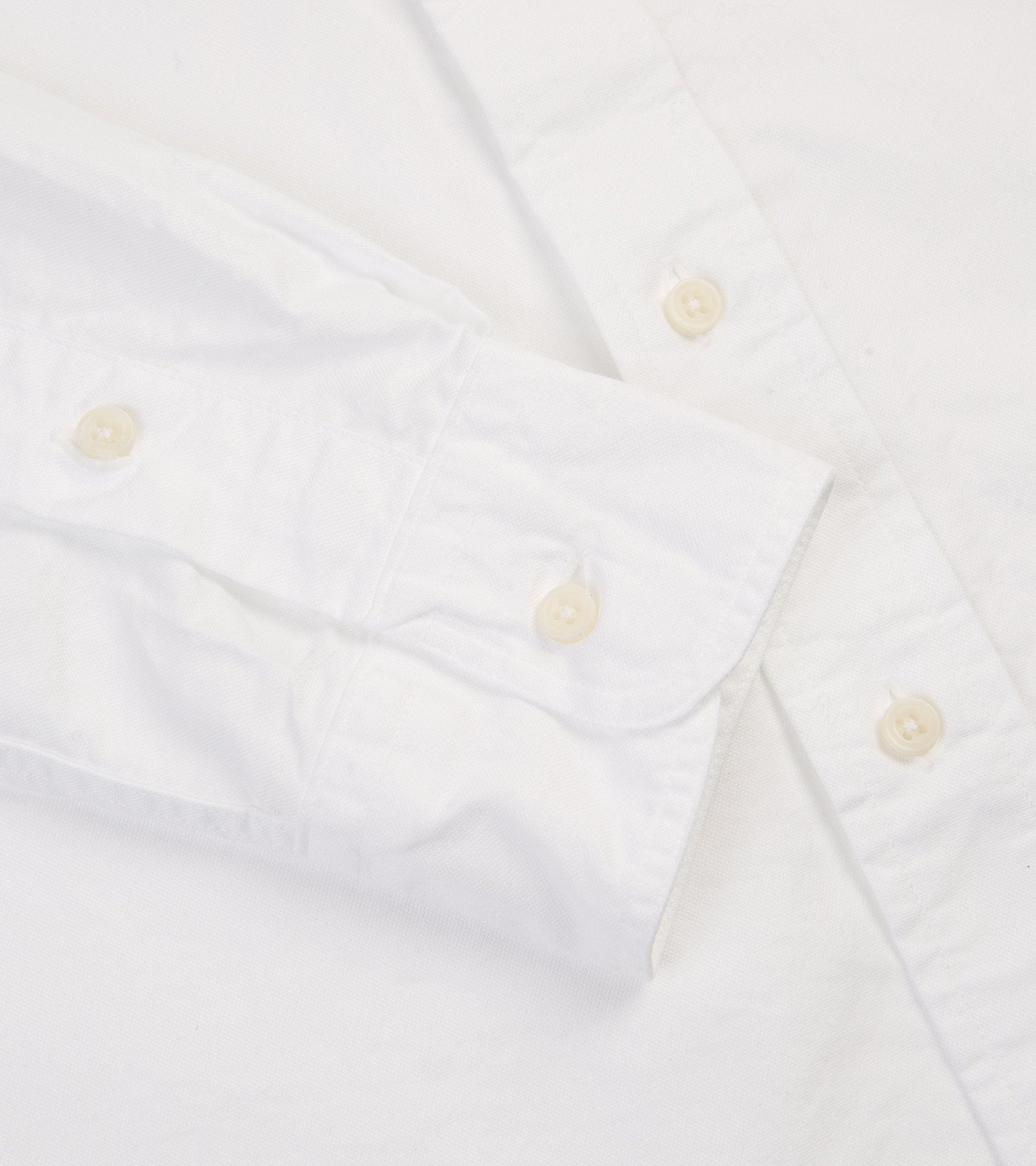 Gitman Vintage Oxford Shirt: White - Trunk Clothiers