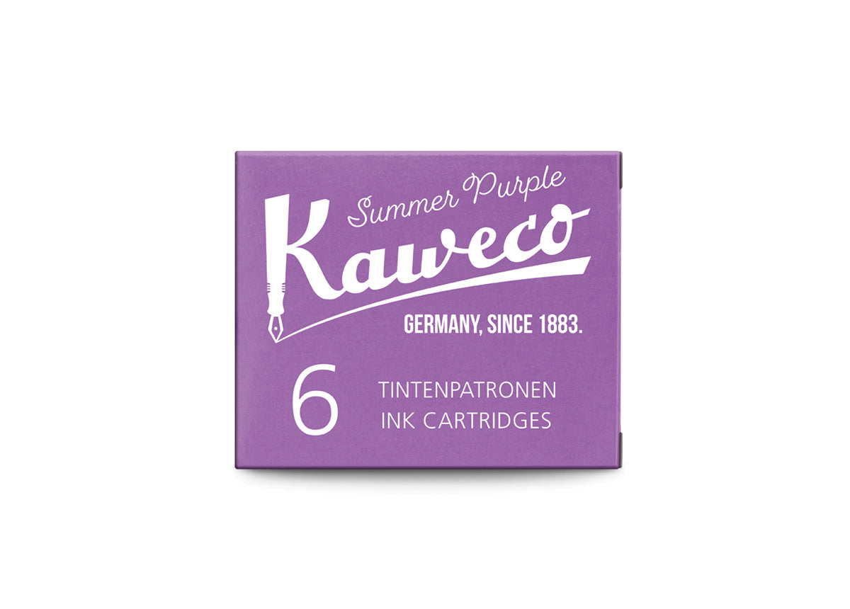 Kaweco Ink Cartridges: Summer Purple (x6)