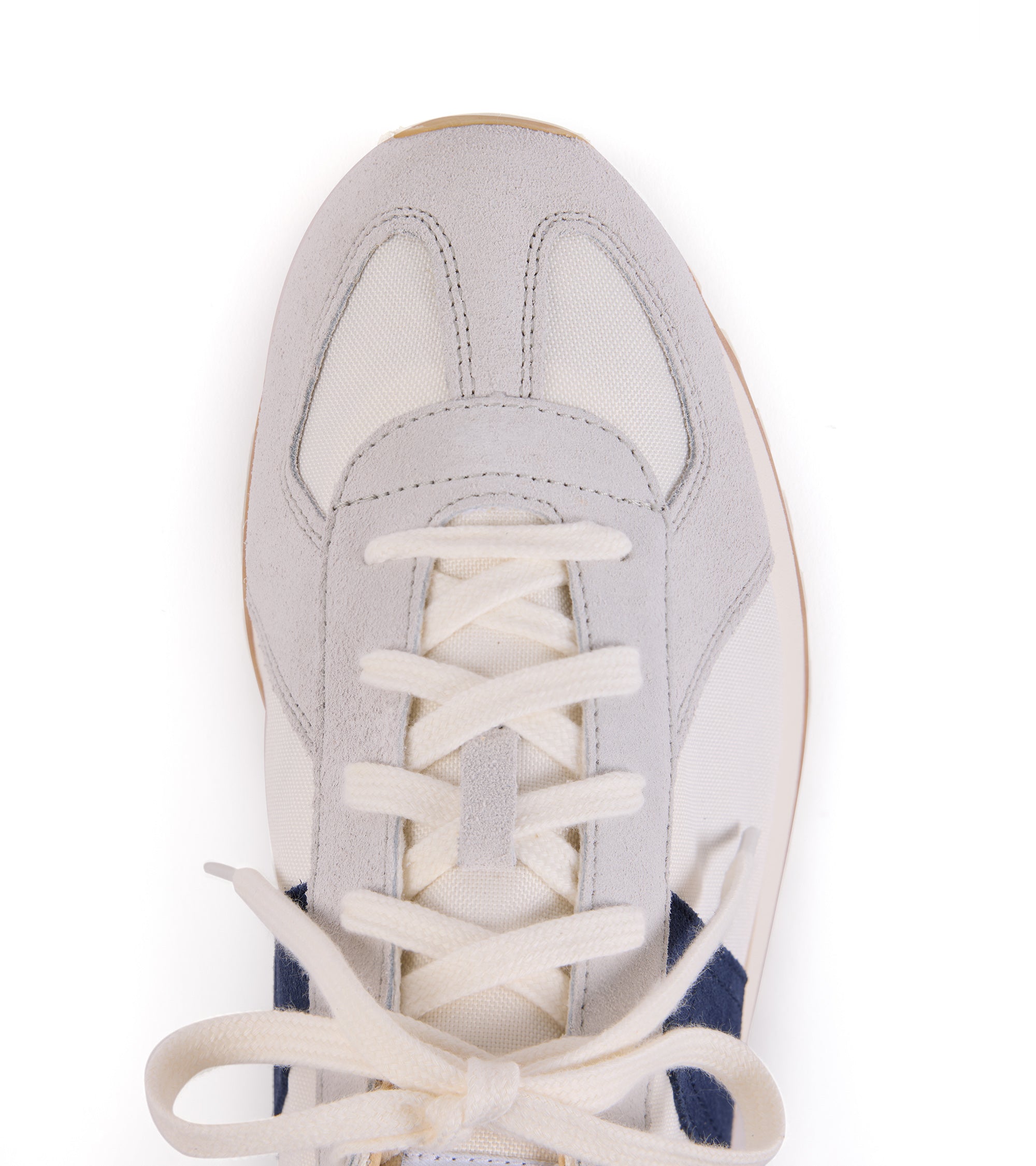 Novesta GAT Trail Sneaker: White/Navy