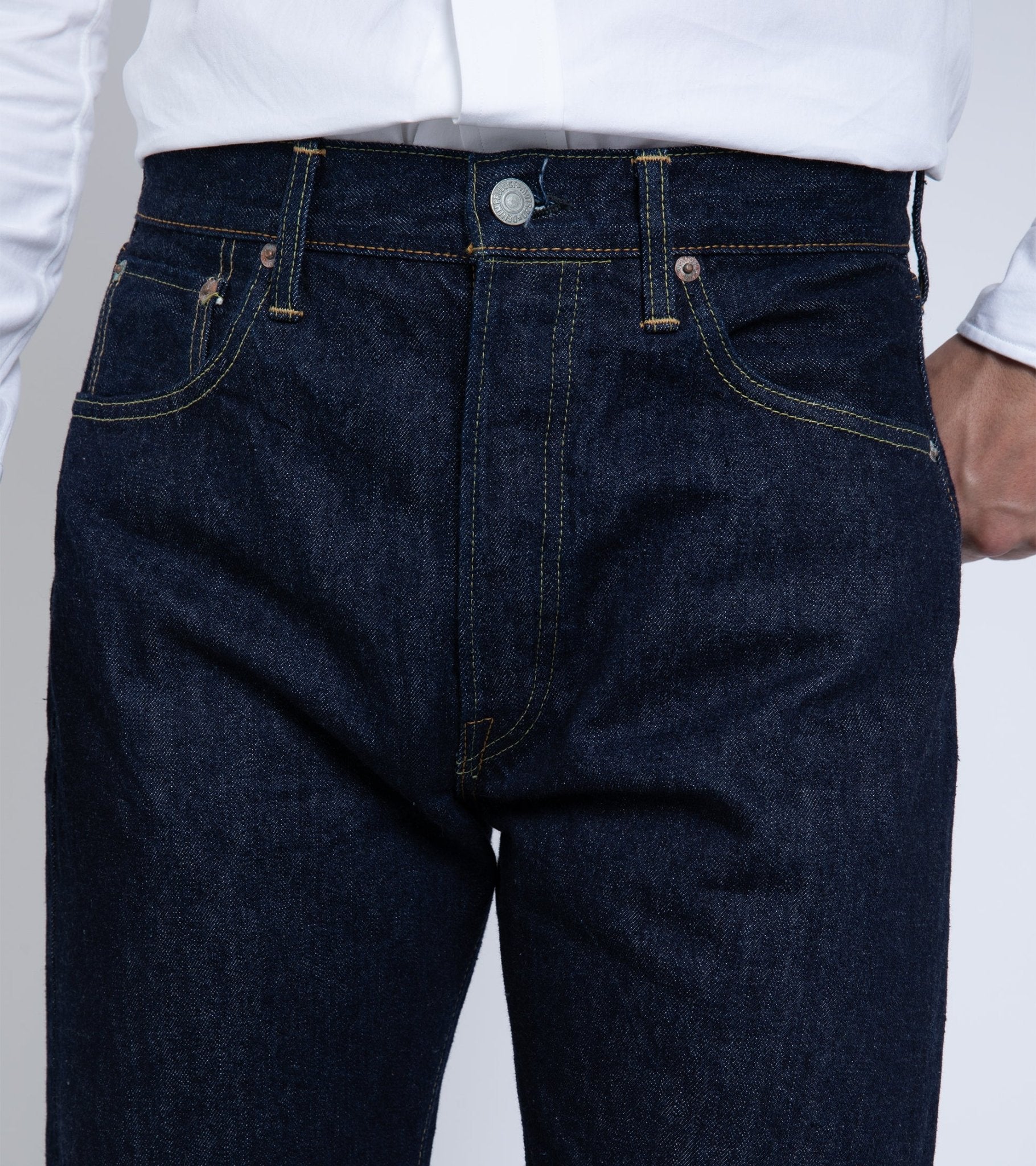 OrSlow 105 Standard Fit Selvedge Denim: One Wash - Trunk Clothiers