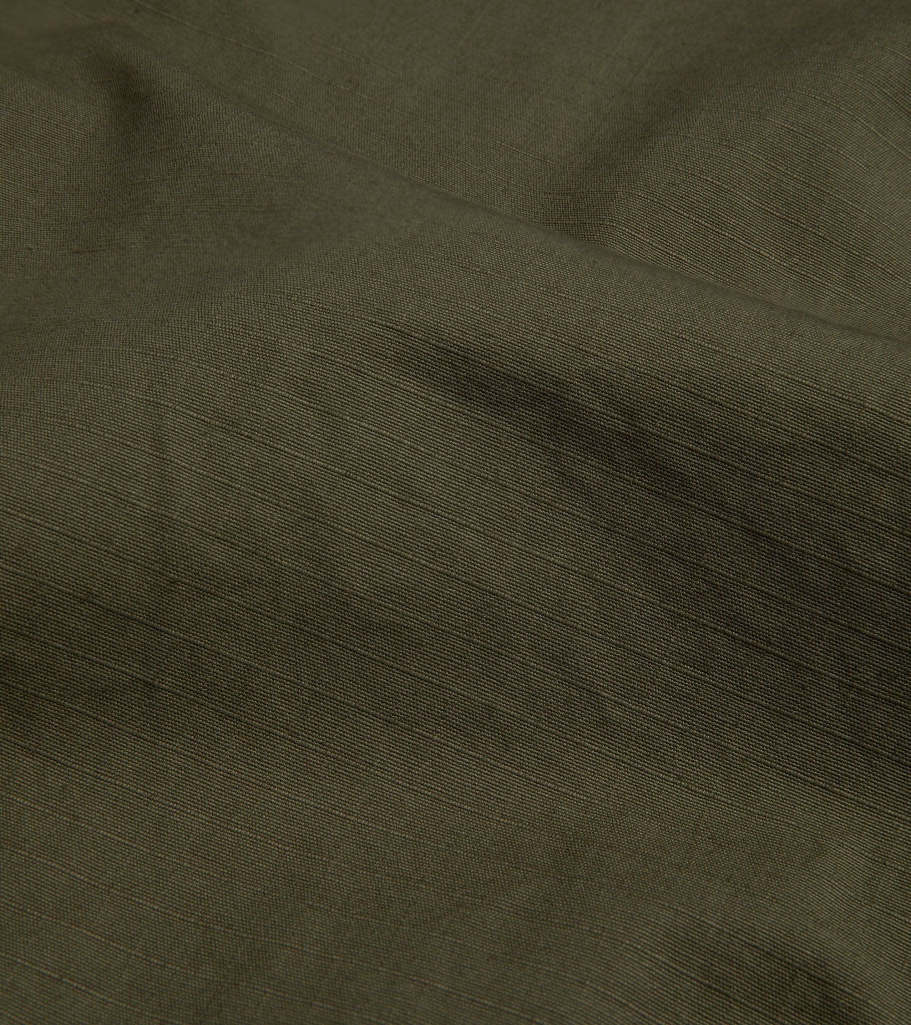 OrSlow Cotton Ripstop Tropical Jacket: Army Green - Trunk Clothiers