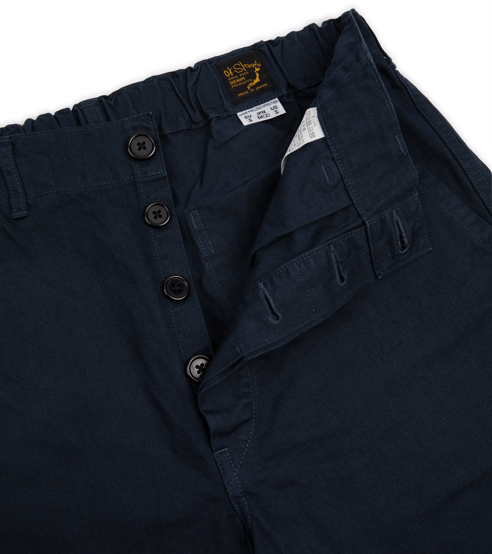 OrSlow French Work Pants: Navy