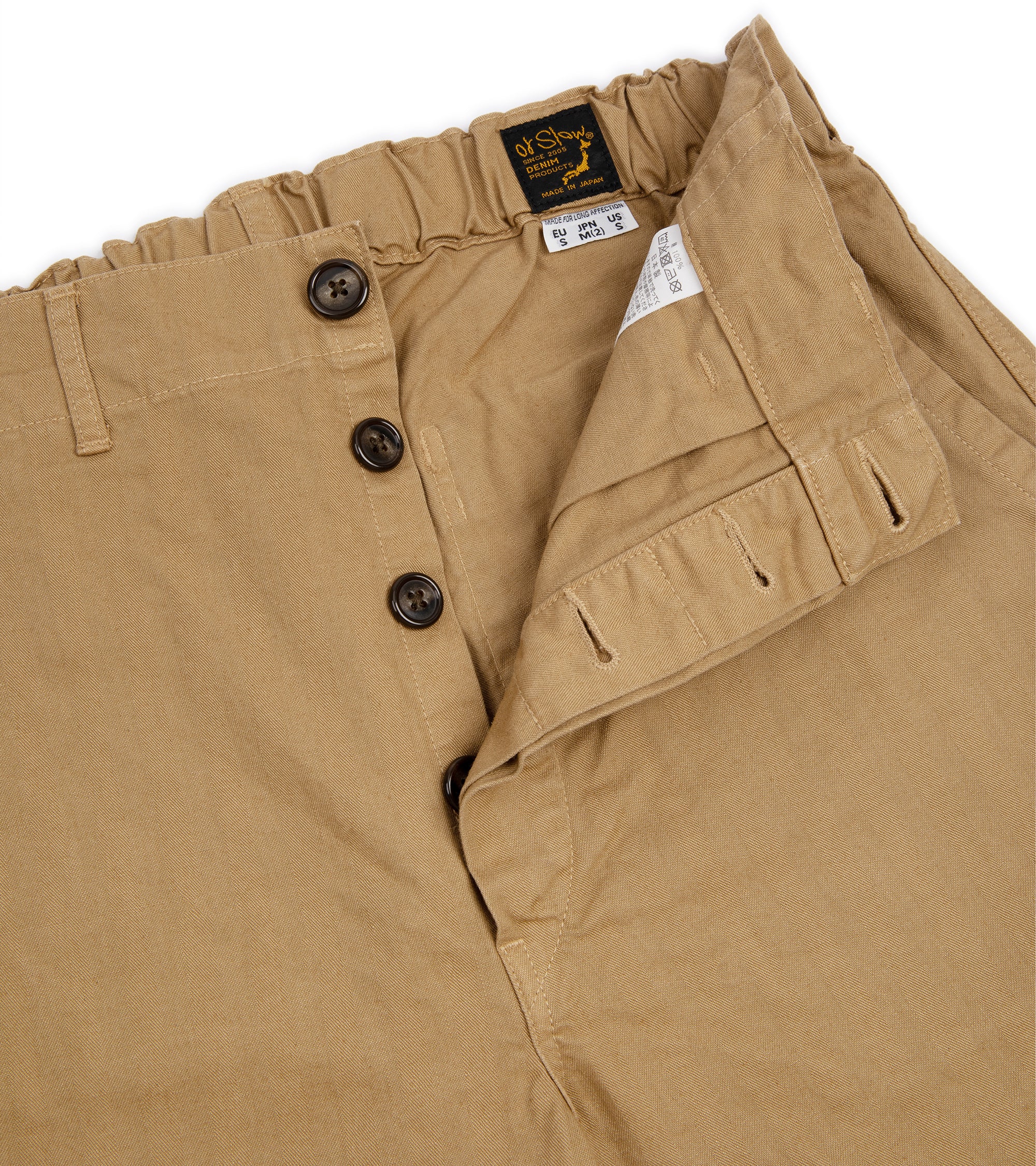 OrSlow French Work Pants: Tan