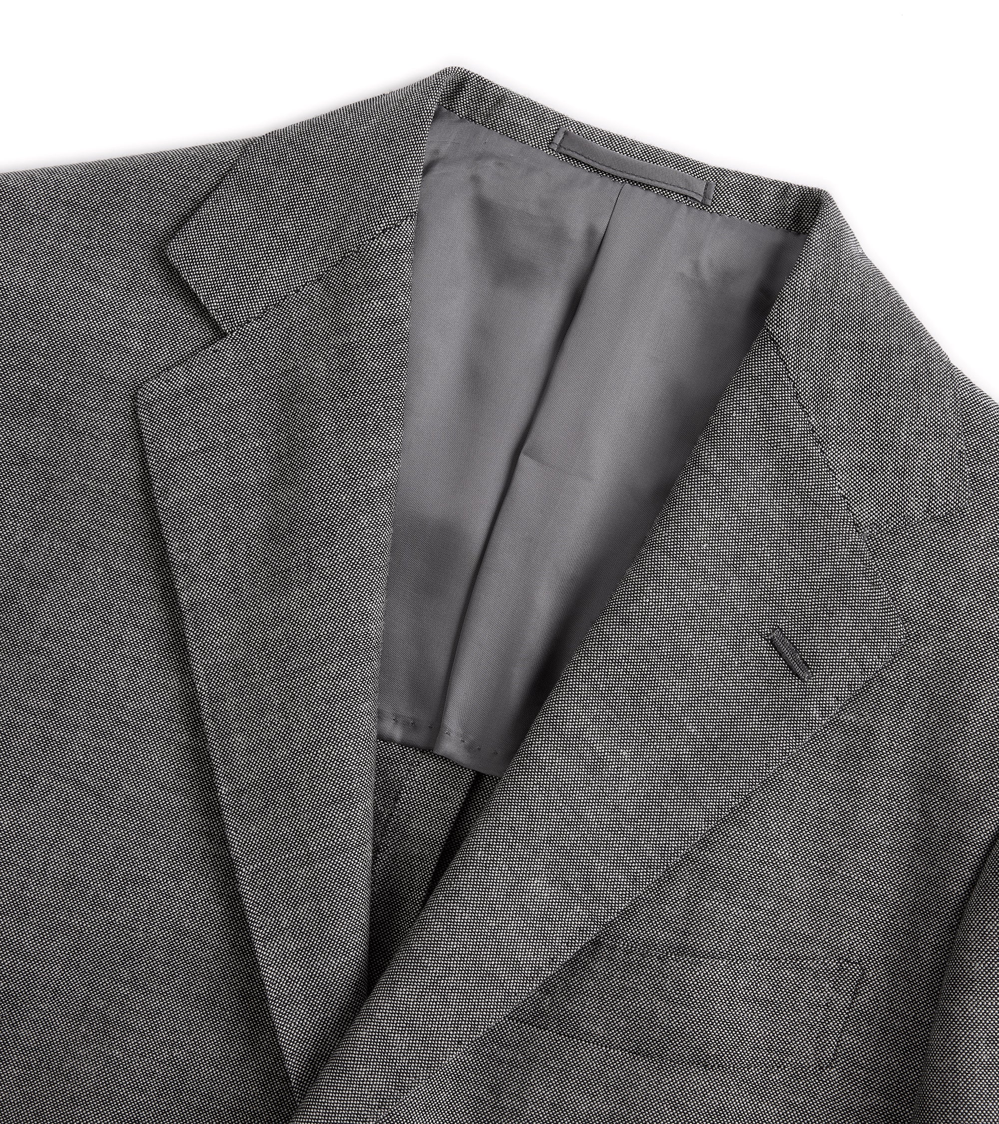 Ring Jacket Meister Wool Mohair Suit: Grey