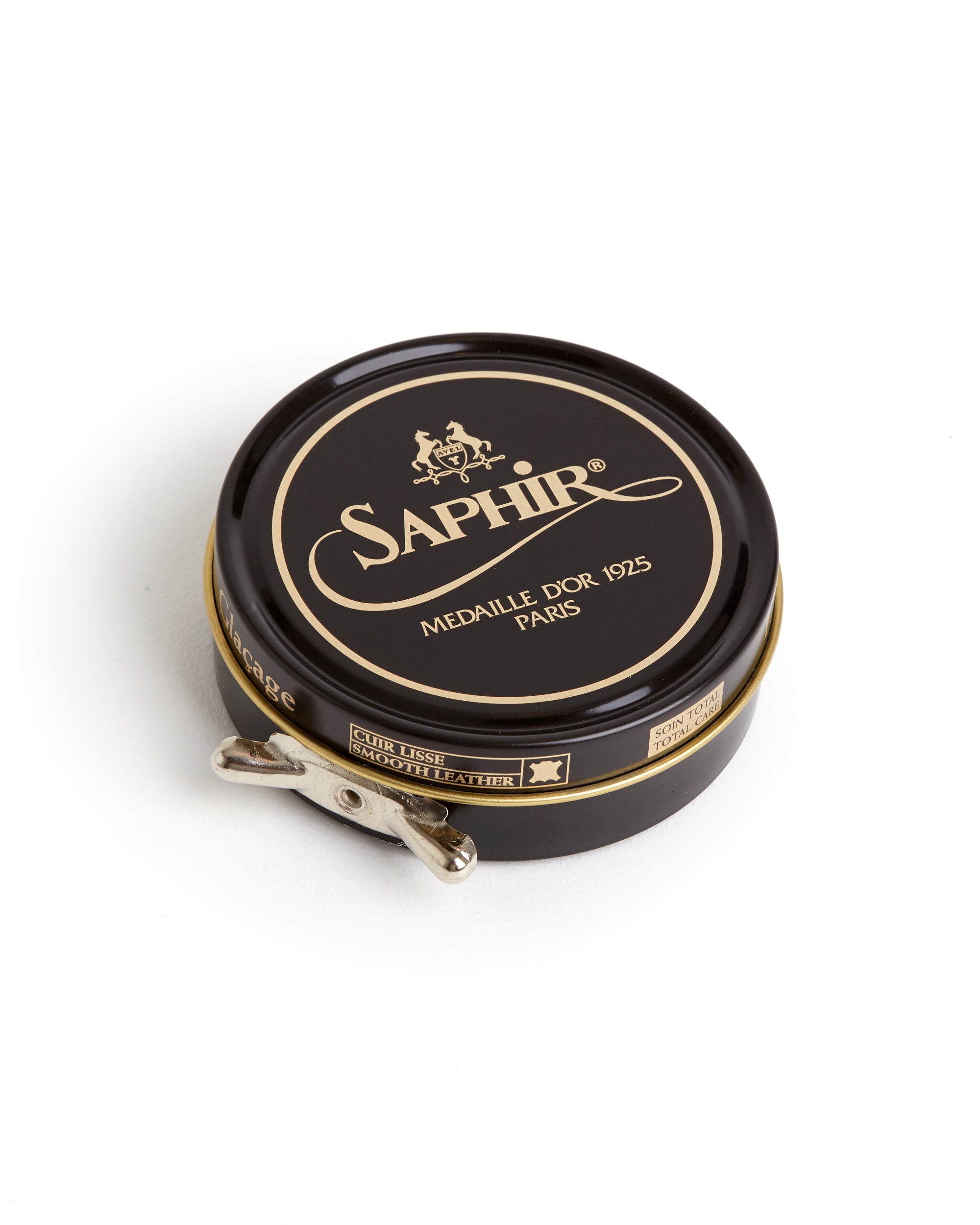 Saphir Pate De Lux Shoe Polish 50ml: 05 Dark Brown - Trunk Clothiers