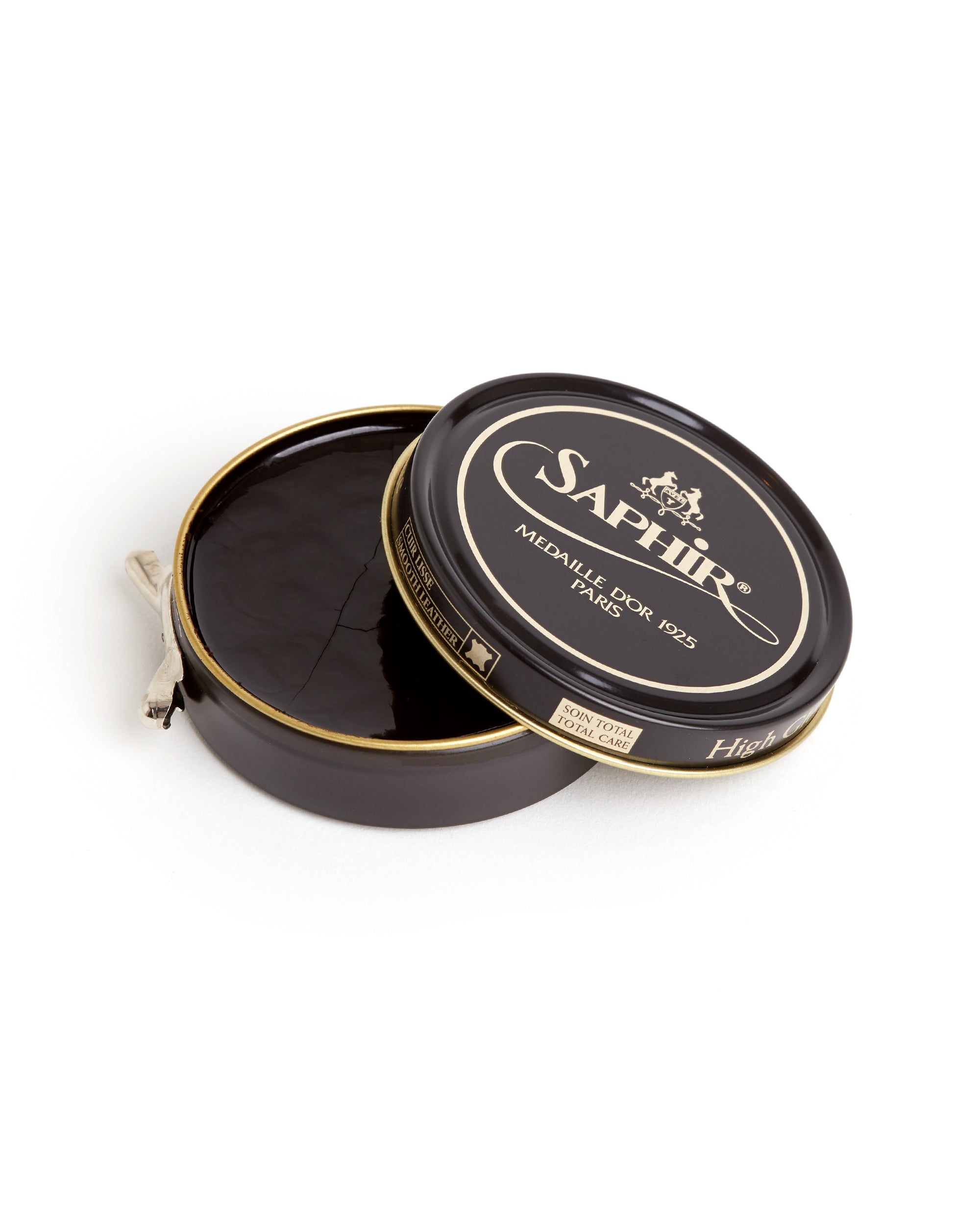 Saphir Pate De Lux Shoe Polish 50ml: 05 Dark Brown - Trunk Clothiers