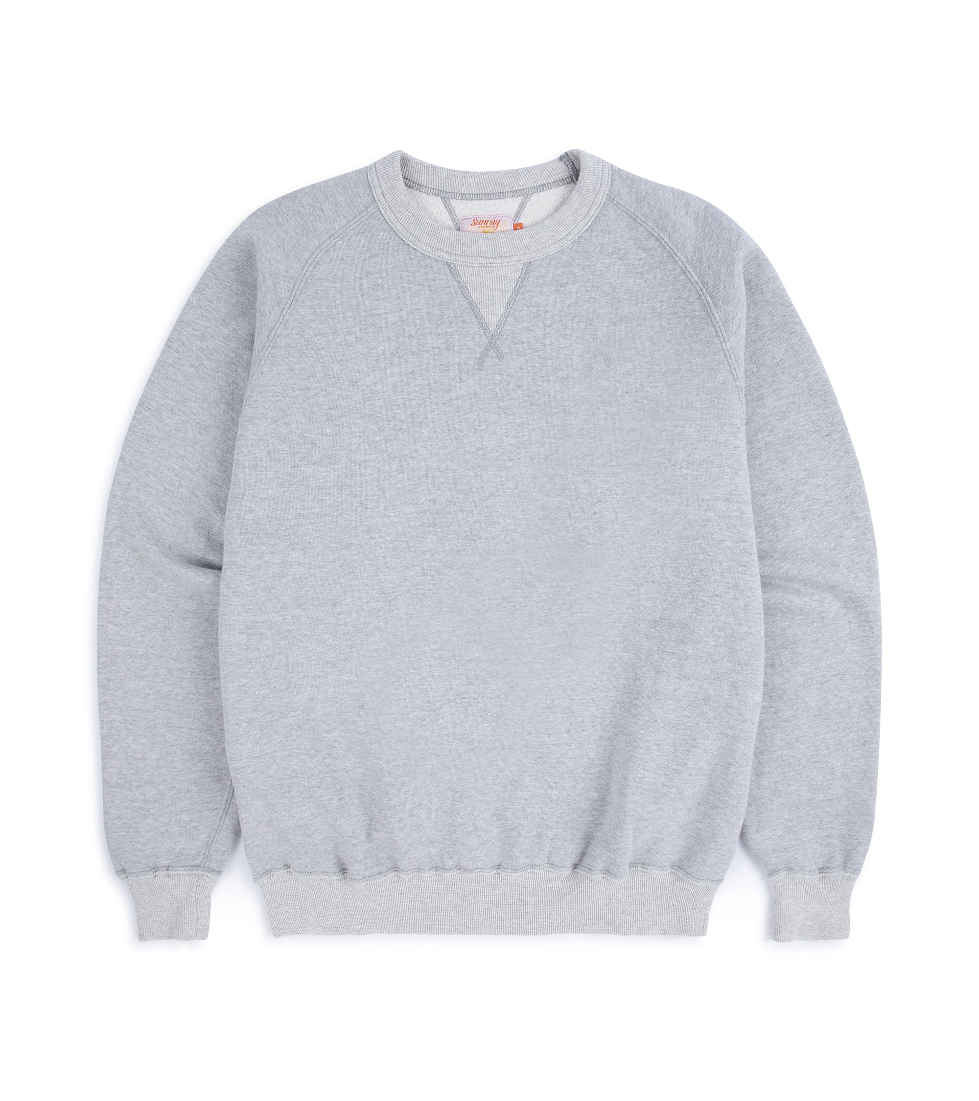 Sunray Sportswear Puamana Raglan Cotton Sweatshirt: Hambledon Grey