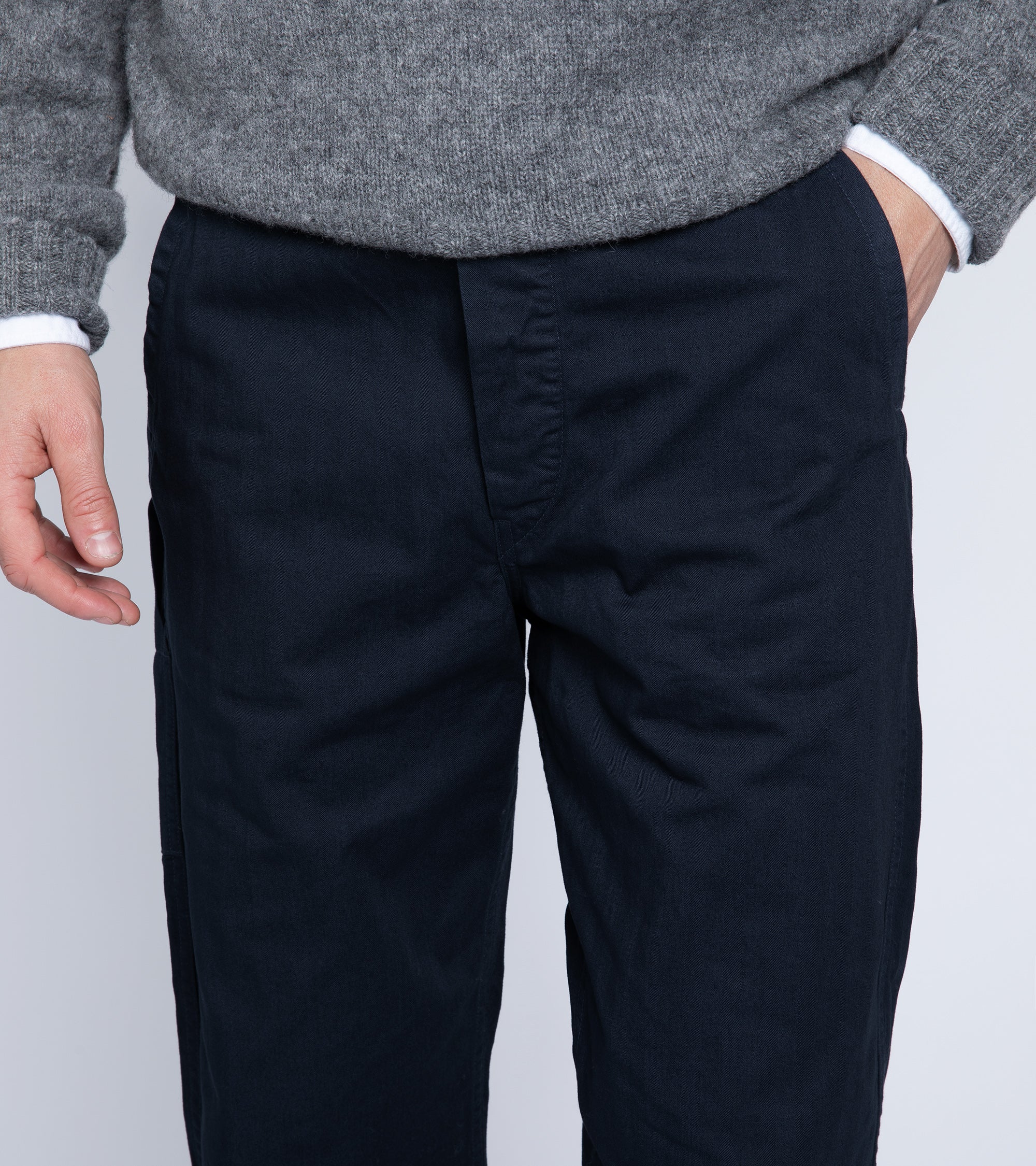OrSlow French Work Pants: Navy