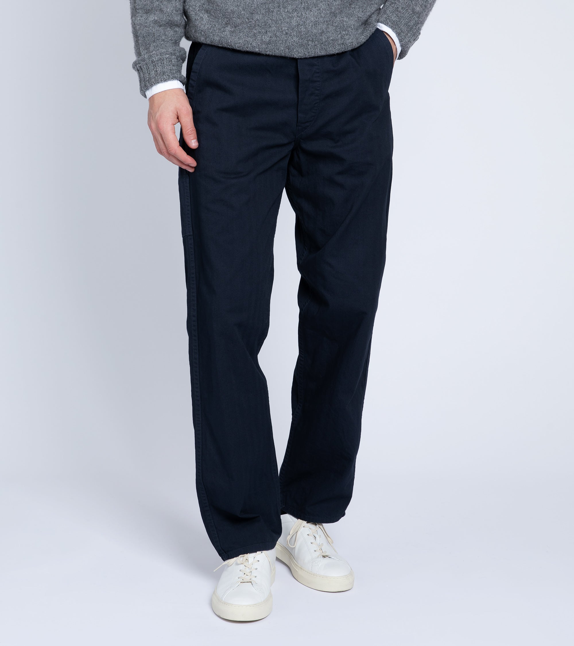 OrSlow French Work Pants: Navy