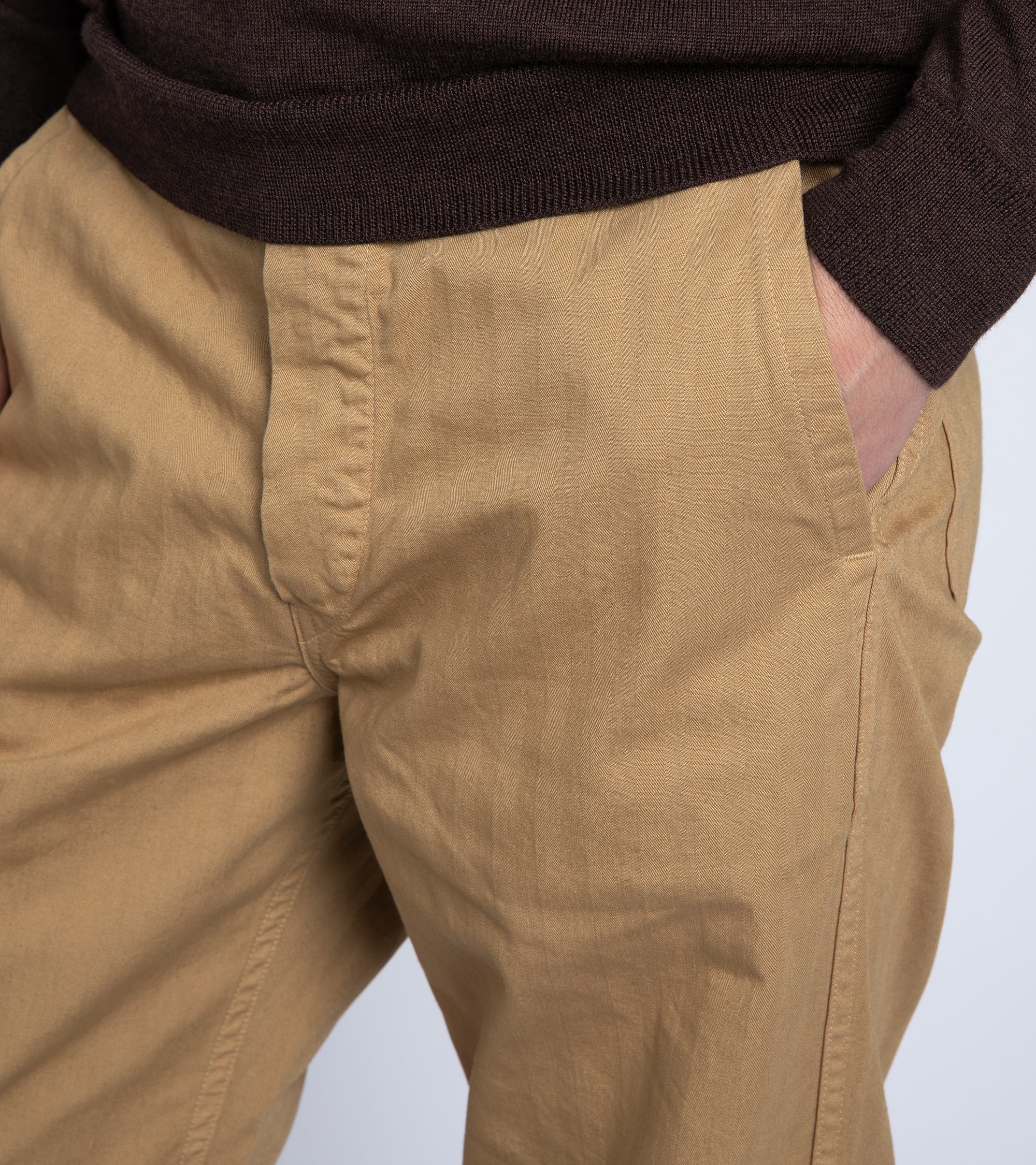 OrSlow French Work Pants: Tan
