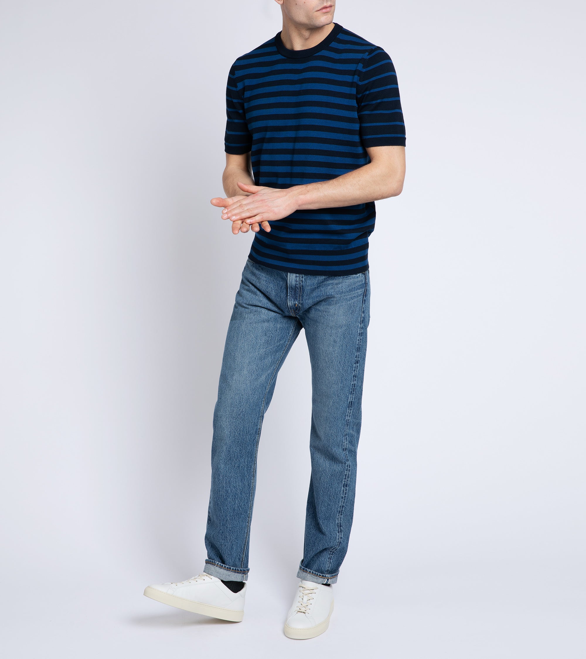 OrSlow 107 Ivy Fit Selvedge Denim: 2 Year Wash