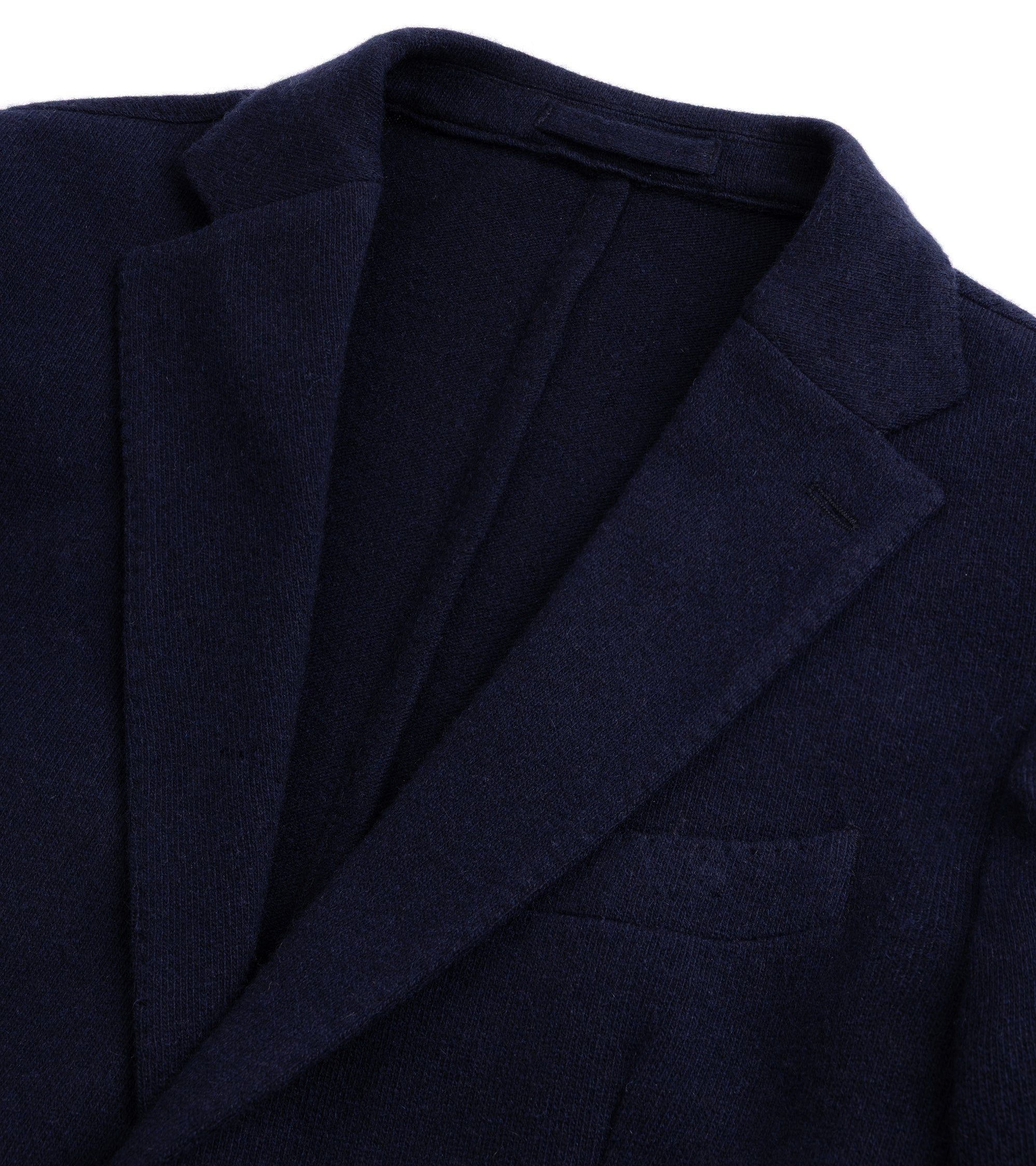Trunk Walbrook Cashmere Jersey Jacket: Navy