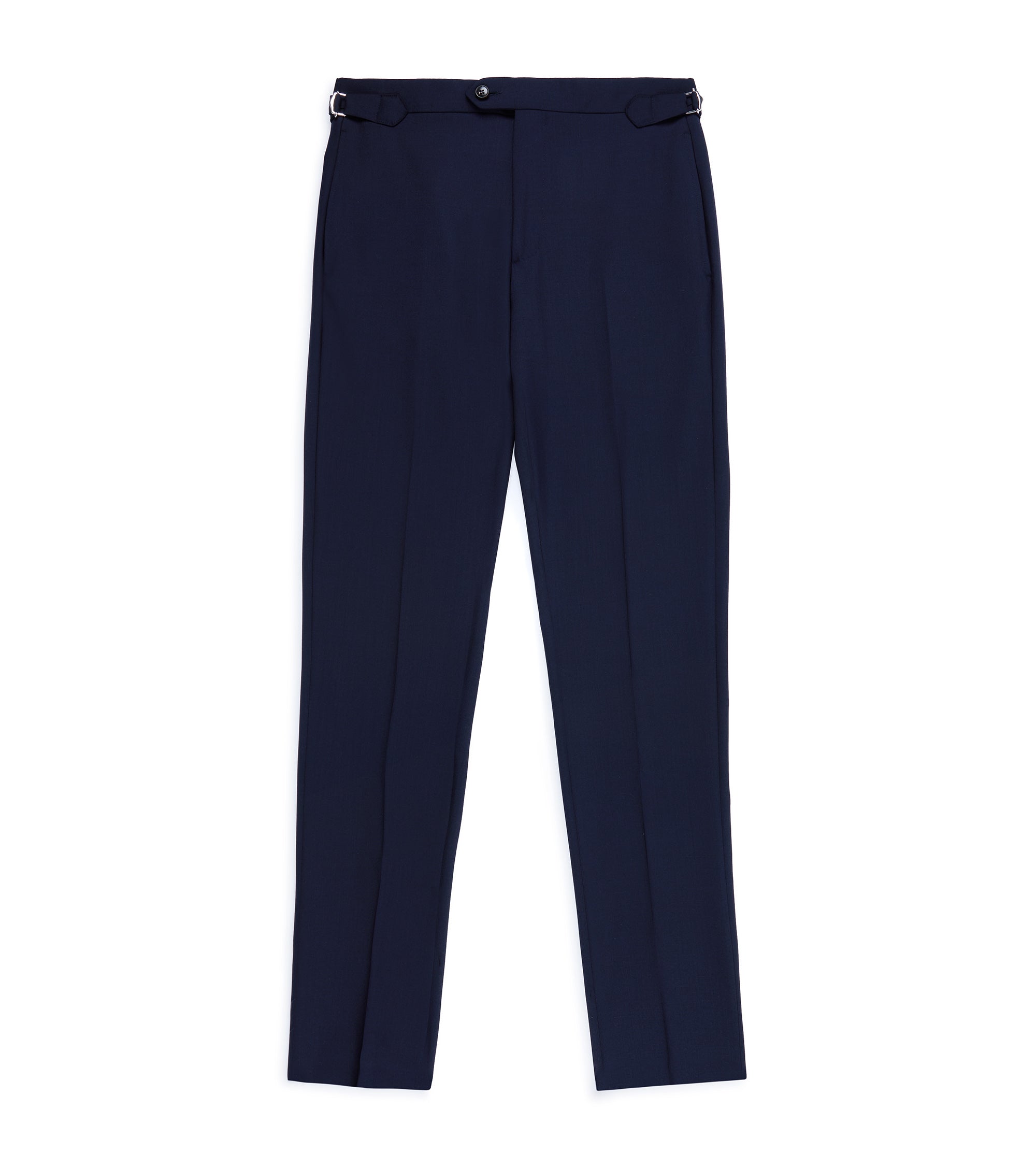 Trunk Walbrook Wool Fresco Suit Trousers: Navy