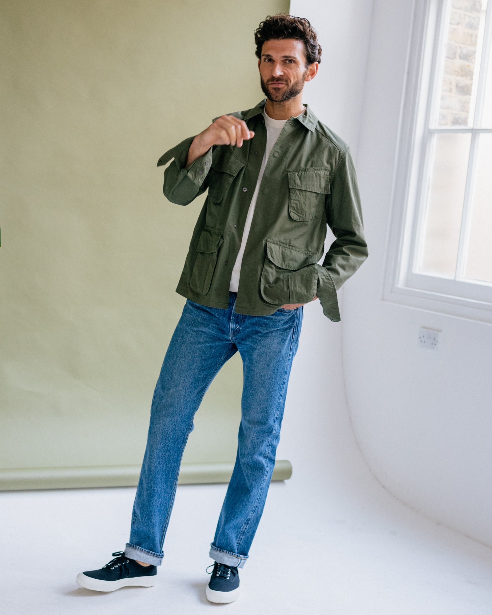 OrSlow 107 Ivy Fit Selvedge Denim: 2 Year Wash