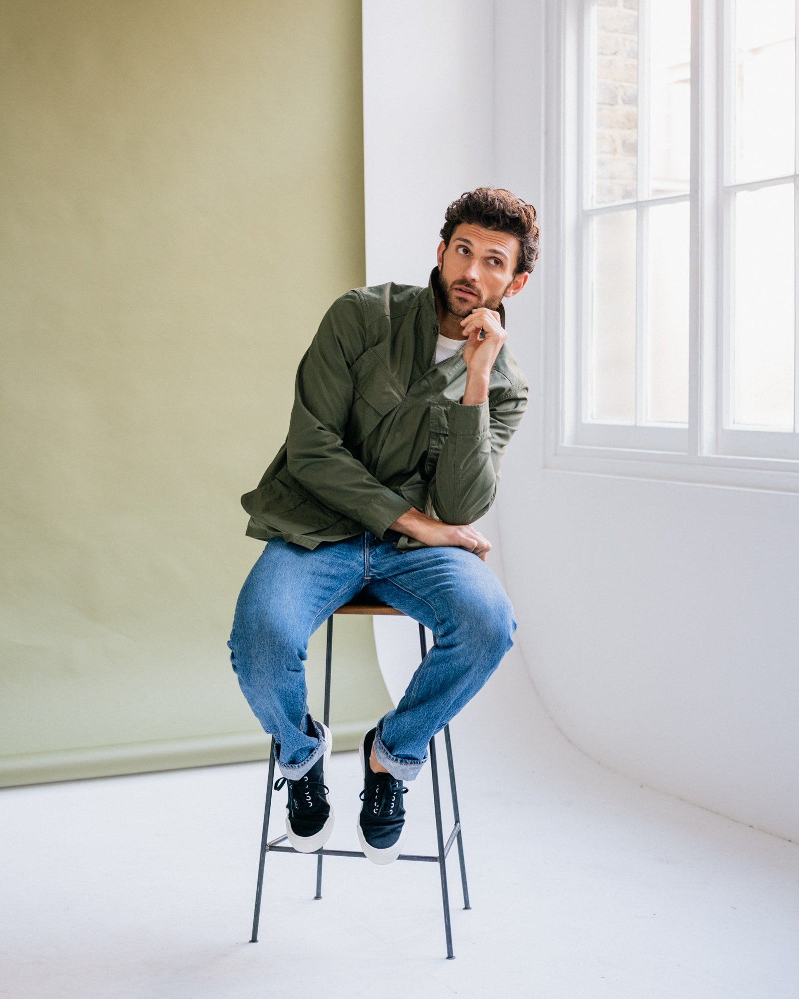 OrSlow 107 Ivy Fit Selvedge Denim: 2 Year Wash